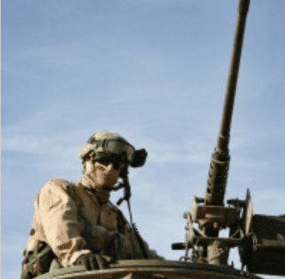Carmen Gentile soldier in Afghanistan
