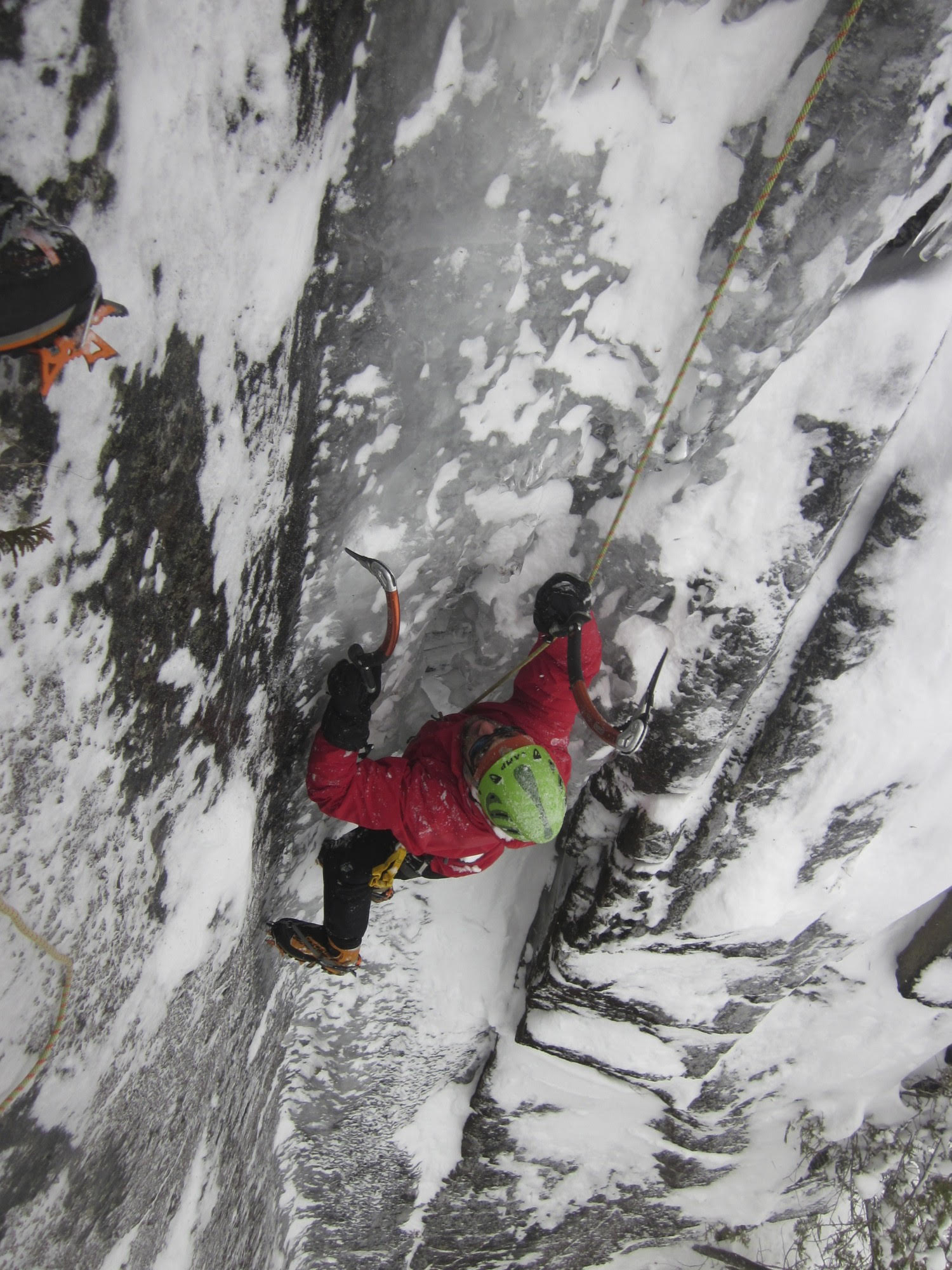 Erik Weihenmayer Ice Climbing