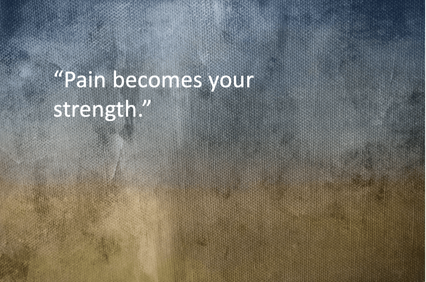 Darryll Stinson Quote Pain becomes your strength