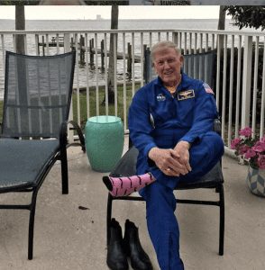 PinkSocks in space